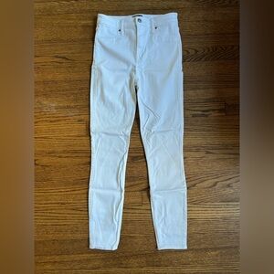 Abercrombie White Jeggings